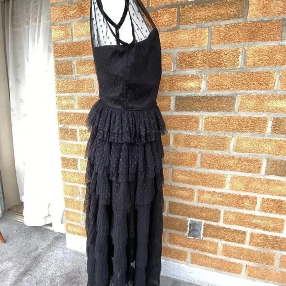 Collectif Courtney Polka Occasion Swing dress 10 - Picture 4 of 13